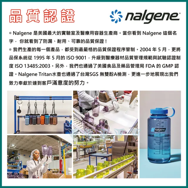 【NALGENE】1000cc OASIS軍式水壺(Nalgene / 美國製造 /OASIS軍式水壺)