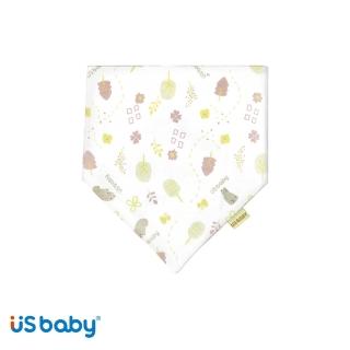 【US BABY 優生】寶寶三角圍兜(黃色款/粉色款)