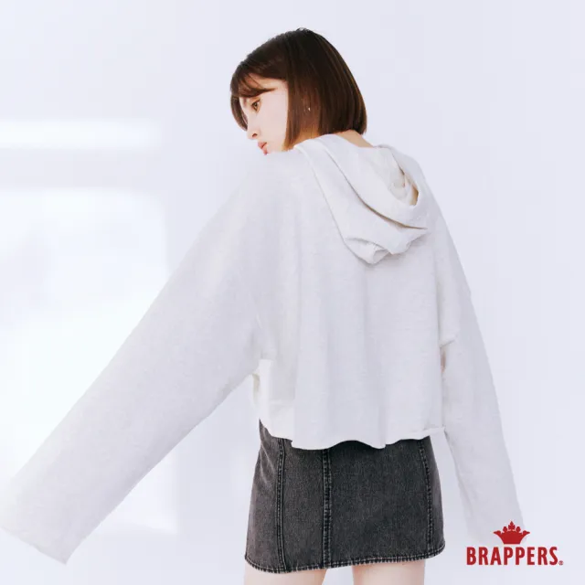 【BRAPPERS】女款 Boy friend系列-全棉短裙(雪花黑)