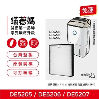 【著媽】濾網(適用 PHILIPS 飛利浦 DE5205 DE5206 DE5207 清淨除濕機)