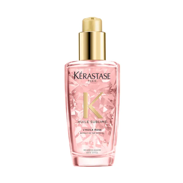 【KERASTASE 巴黎卡詩】KVIP獨家限定專屬-金緻髮油100ml+黑鑽髮膜200ml+髮油100ml+粉漾頭皮精華90ml (會員