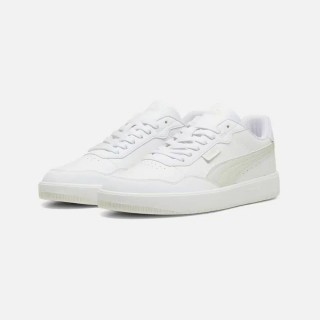 【PUMA】COURT ULTRA LITE 男女同款 休閒鞋 皮革 小白鞋 白卡其(38937110)