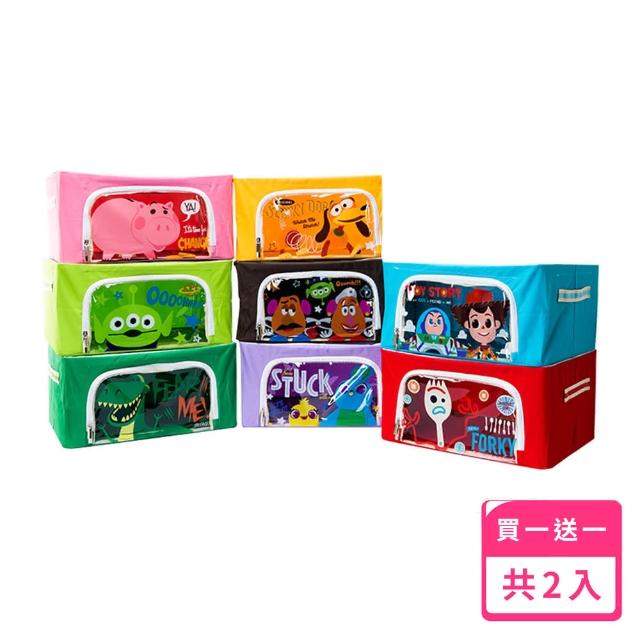 【收納王妃】買一送一 ★ 迪士尼 玩具總動員 牛津布摺疊22L收納箱(39x29x20cm)