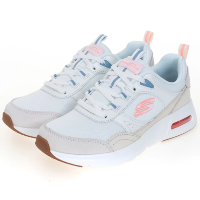 SKECHERSSKECHERS 慢跑鞋 女鞋 運動鞋 緩震 氣墊 SKECH AIR COURT 米白 150075OFWT