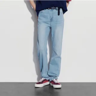 【GAP】女裝 直筒牛仔褲-淺藍色(465037)