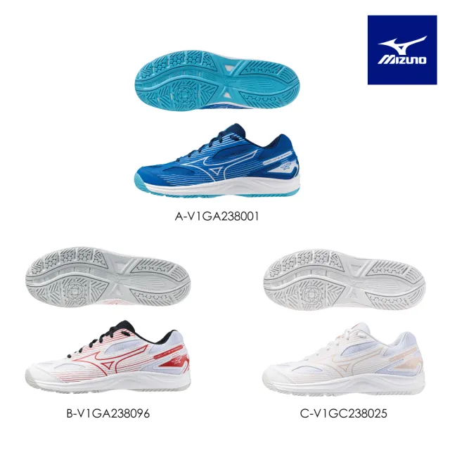 【MIZUNO 美津濃】CYCLONE SPEED 4 男女款排球鞋 V1GA238001 V1GA238096 V1GC238025(排球鞋)