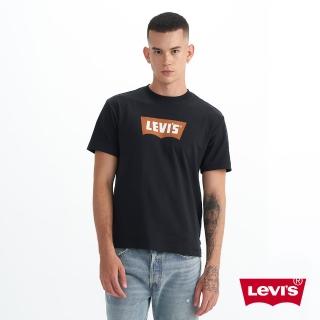 【LEVIS 官方旗艦】男款 休閒復古印花短袖Tee恤 人氣新品 001AM-0000