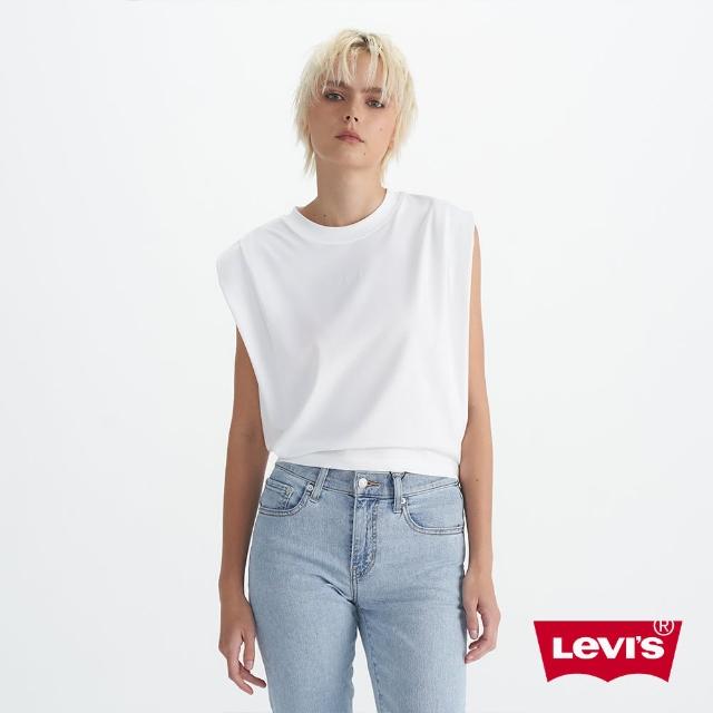 【LEVIS 官方旗艦】女款綁帶無袖背心 Performance Cool 熱賣單品 0019Q-0002