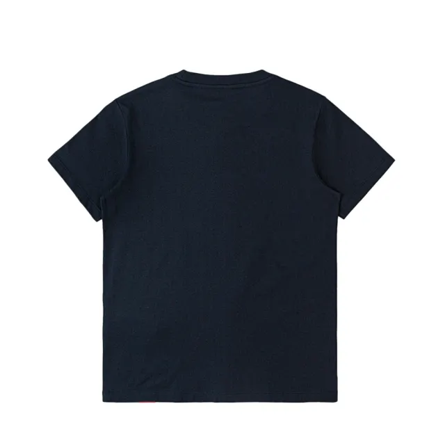 【Dickies】女款深海軍藍純棉胸前趣味品牌字母D印花設計短袖T恤｜DK0A87MOCG7