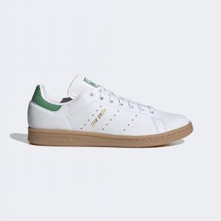 【adidas 愛迪達】休閒鞋 男鞋 女鞋 運動鞋 皮革 三葉草 STAN SMITH 白綠 ID0268