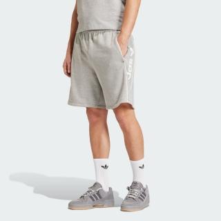 【adidas 愛迪達】短褲 男款 運動褲 亞規 三葉草 NY SHORT 灰 IR9346