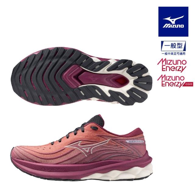 【MIZUNO 美津濃】WAVE SKYRISE 5 女款慢跑鞋 J1GD240973(慢跑鞋)