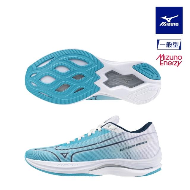 【MIZUNO 美津濃】WAVE REBELLION SONIC 2 女款慢跑鞋 J1GD243071(慢跑鞋)