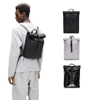 【Rains】捲蓋式防水後背包 Rolltop Rucksack Mini 系列 開學(多色任選一款)