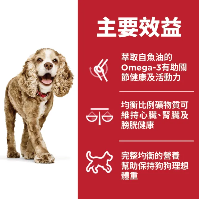 【Hills 希爾思】小型及迷你 超高齡犬 雞肉 2.04公斤(狗飼料 狗糧 老犬 寵物飼料 小型犬)