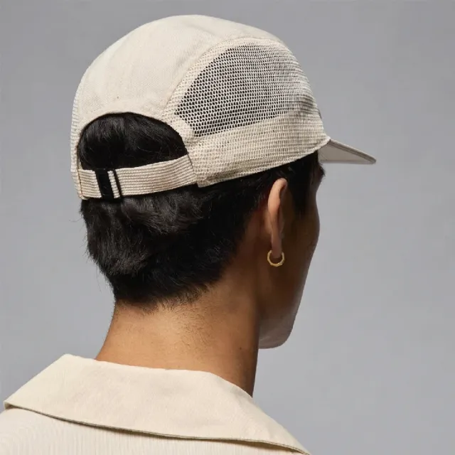 【NIKE 耐吉】帽子 棒球帽 老帽 割帽 男 女 U J FLY CAP JUMPMAN 卡其 透氣 Jordan 喬丹(FV5304203)