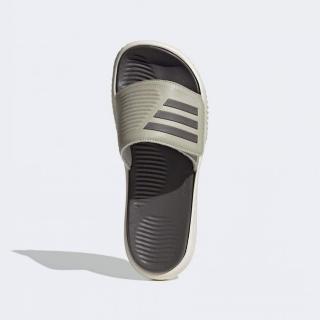 【adidas 愛迪達】拖鞋 男鞋 運動 ALPHABOUNCE SLIDE 2.0 灰 IG5948