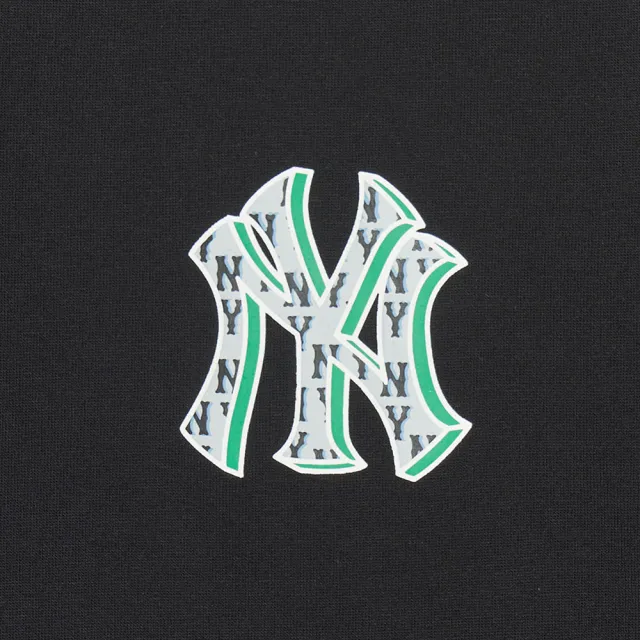 【MLB】童裝 短袖T恤 Monogram系列 紐約洋基隊(7ATSMT143-50BKS)