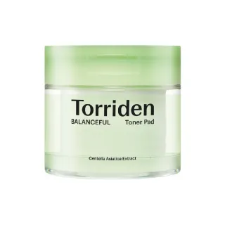 【Torriden】桃瑞丹 積雪草舒緩急救棉片 60入(5D積雪草萃取 急速舒緩肌膚 清爽不黏膩)