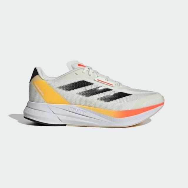 【adidas 愛迪達】Duramo Speed M 男 慢跑鞋 運動 訓練 路跑 中距離 跑鞋 緩震 象牙白(IE5477)