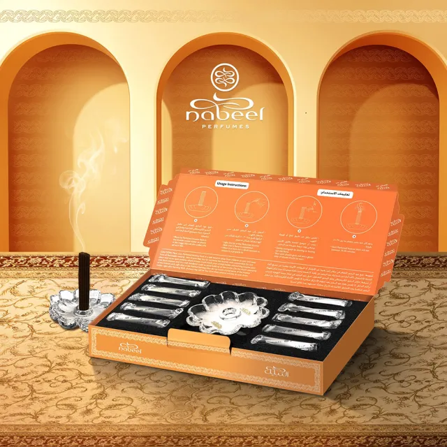 【Nabeel】Incense Stick 焚香薰香棒禮盒(杜拜原裝-專櫃公司貨)