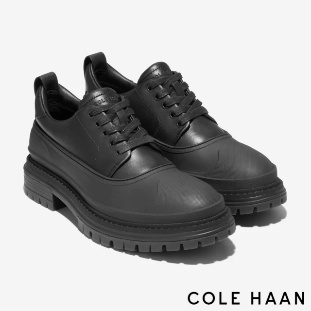 Cole Haan STRATTON SHROUD OX 牛津鞋 皮鞋 男鞋(黑-C38390)