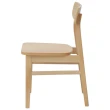 【NITORI 宜得利家居】◆木質餐椅 FILLN3-M LBR(FILLN 餐桌 餐桌椅 餐椅)