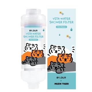 【BYOUR】BYOUR X MUZIKTIGER 完美純淨沐浴過濾器-Pure Acacia 浪漫白花香(沐浴過濾器)