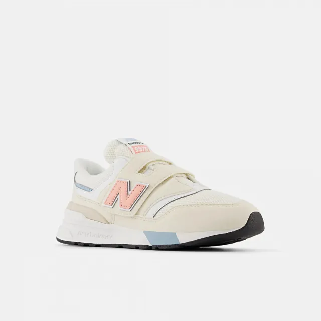 【NEW BALANCE】NB 運動鞋 童鞋 中童 兒童 魔鬼氈 米橘 PZ997REK-W楦(C4910)