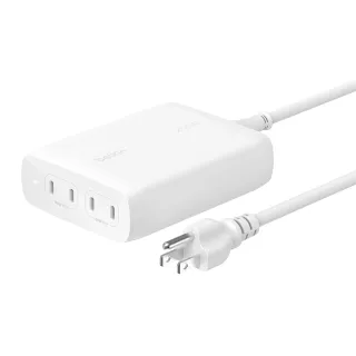 【BELKIN】WCH015 BoostChargePro 200W 4孔 USB-C GaN充電器(無附線)