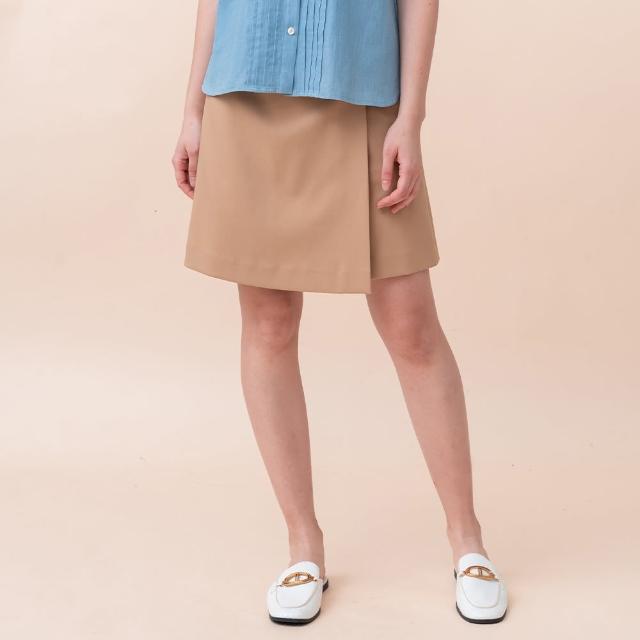 【perng yuh 芃諭名品】夏日甜涼 輕彈 仿裙 短褲裙(2024 SS Collection｜3A春夏系列)