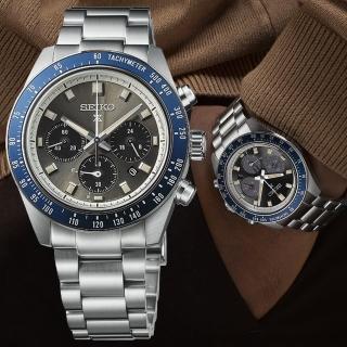 【SEIKO 精工】PROSPEX系列 SPEEDTIMER 太陽能計時腕錶 母親節 禮物 推薦(SSC939P1/V192-0AH0Z)