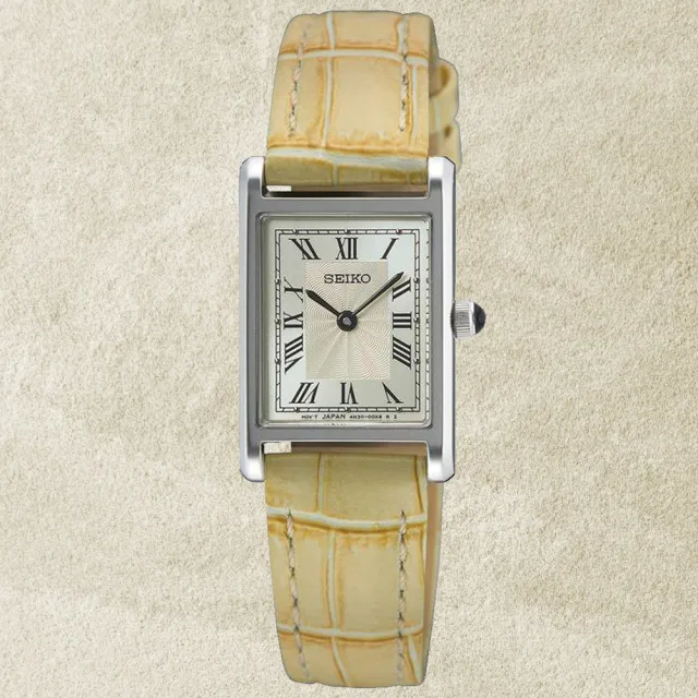 【SEIKO 精工】CS系列 日系時尚美學 簡約腕錶 母親節 禮物 推薦(SWR095P1/4N30-00H0J)