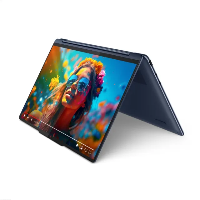 【Lenovo】14吋Ultra 7觸控筆電(Yoga 9 2-in-1/83AC001MTW/Ultra 7-155H/32GB/1TB SSD/W11P/AI PC/三年保)