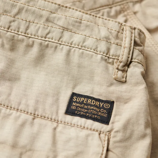 【Superdry】女裝 長褲 工裝褲  Low Rise Para Cargo(石洗灰褐)