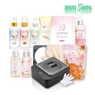 【MINI YANG】完美女神 頂級熱蠟除毛套裝組(沙龍級除毛體驗 含全套私密肌保養護膚品)