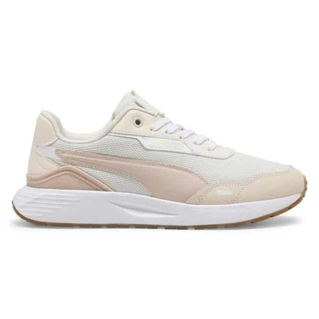 PUMA 慢跑鞋 女鞋 運動鞋 緩震 Runtamed Plus 4 粉筆白 39125027