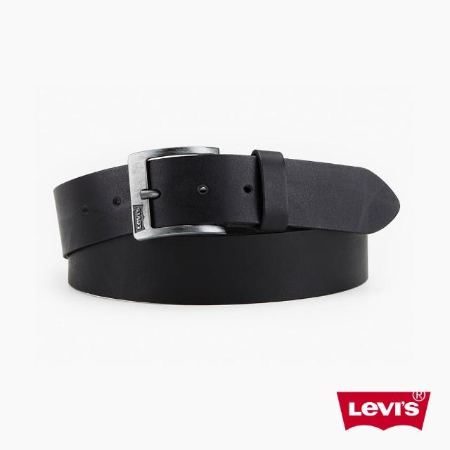 【LEVIS 官方旗艦】男款 真皮皮帶 / Logo鐫刻釦頭 人氣新品 77134-0702