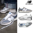 【NEW BALANCE】NB 復古鞋/運動鞋_U327GA-D_中性_白黑色(MOMO獨家販售)