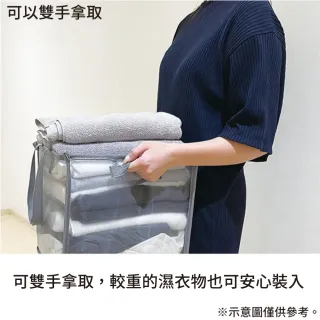 【NITORI 宜得利家居】折疊洗衣籃 S GY YT01(洗衣籃)