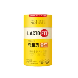 【韓國鍾根堂】LACTO-FIT益生菌 GOLD升級版  2g × 50包(3歲以上全年齡)