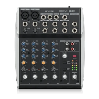 【BEHRINGER】XENYX 802S 專業錄音8軌混音器/原廠公司貨(錄音8軌混音器)