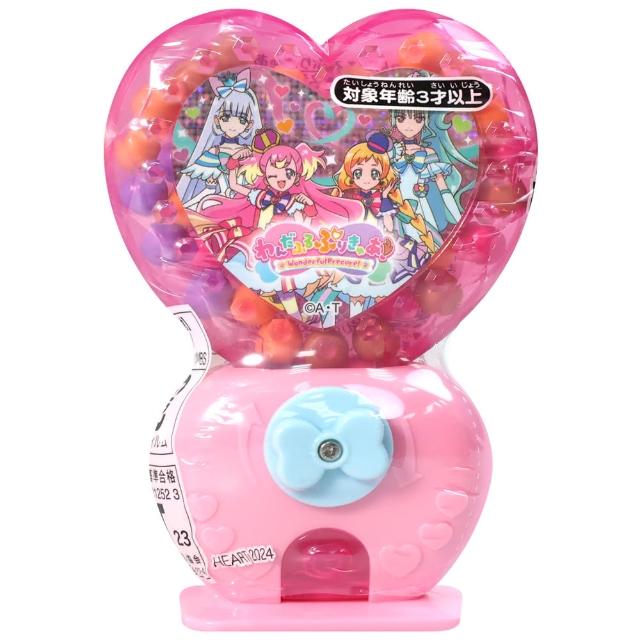 【Heart】美少女愛心扭蛋機造型糖-附玩具(10g + 愛心扭蛋造型玩具1個)