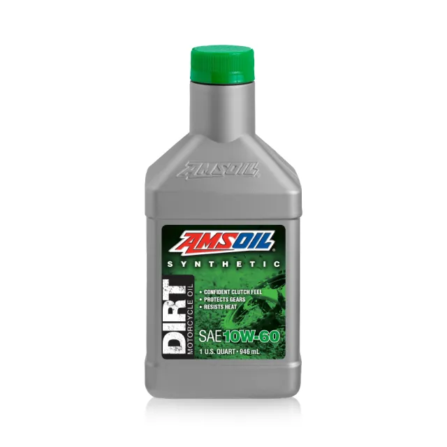 【AMSOIL 安索】10W60 DIRT 賽道競技版合成機油 946ml(整箱12入 / 總代理源豐行)