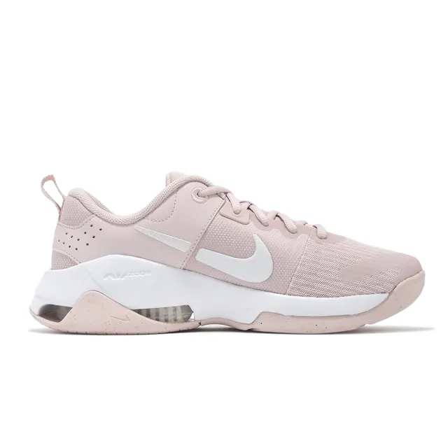 【NIKE 耐吉】訓練鞋 Zoom Bella 6 女鞋 粉 白 氣墊 緩衝 穩定 交叉訓練 運動鞋(DR5720-601)