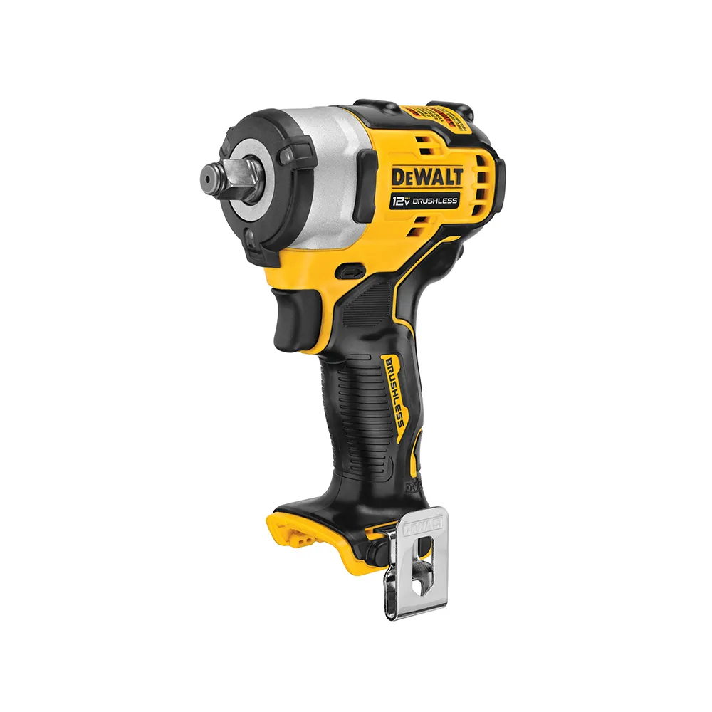 【DEWALT 得偉】12V 無碳刷4分衝擊扳手 空機(DW-DCF901B)