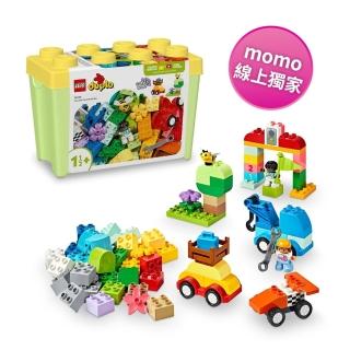 【LEGO 樂高】得寶系列 10439 汽車和卡車積木盒(momo線上獨家 學齡前玩具)
