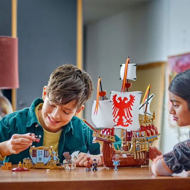 【LEGO 樂高】哈利波特系列 76440 抵達三巫鬥法大賽:德姆蘭大船和波巴洞馬車(momo線上獨家 霍格華茲 禮物)