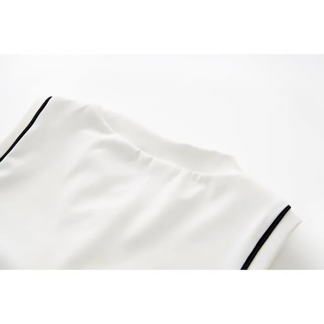 【FILA官方直營】女吸濕排汗單穿背心-白色(5TKY-5314-WT)
