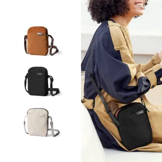 【Bellroy 官方直營】City Pouch 纖巧斜背包(楓葉棕/機能性/斜背包/聖誕交換禮物)